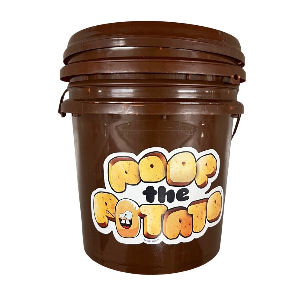 Poop the Potato Game Bucket Full Potato Family Fun Party Game
